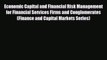Popular book Economic Capital and Financial Risk Management for Financial Services Firms and