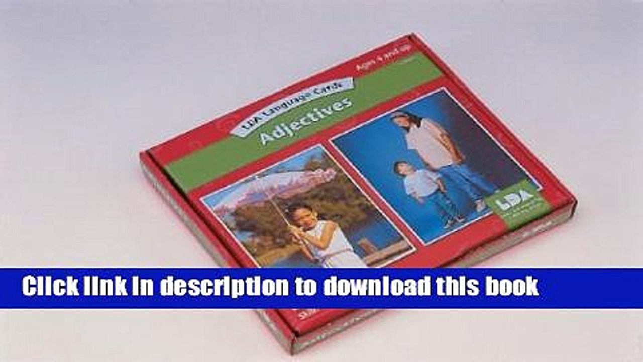 Download Adjectives Language Cards (Spanish, English, German and French Edition)  PDF Free