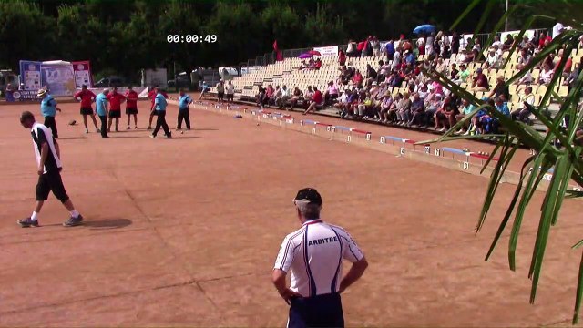 A quoi tient un titre de champion de France, Sport Boules, France Quadrettes M4, L'Arbresle 2016