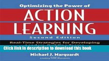 Read Books Optimizing the Power of Action Learning: Real-Time Strategies for Developing Leaders,