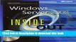 Download Windows Server 2008 Inside Out Ebook Free