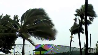 Huracán Irene sobre islas Bahamas (25/8/11) HD