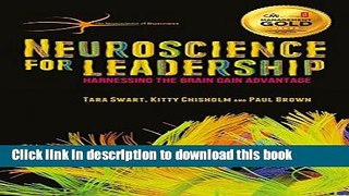 Read Books Neuroscience for Leadership: Harnessing the Brain Gain Advantage (The Neuroscience of