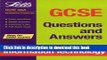 [PDF] GCSE Questions and Answers Information Technology (GCSE Questions and Answers Series) Read