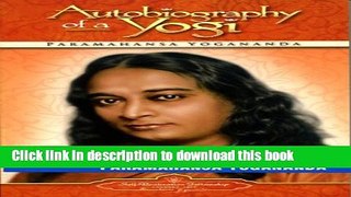 Download Autobiography of a Yogi PDF Free