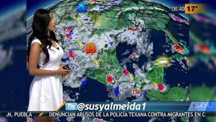 Susana Almeida Pronostico del Tiempo 27 de Julio de 2016