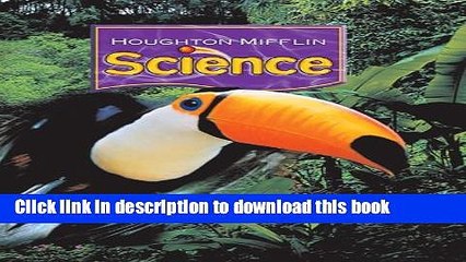 Read Houghton Mifflin Science: Homeschool Package Grade 3  PDF Free
