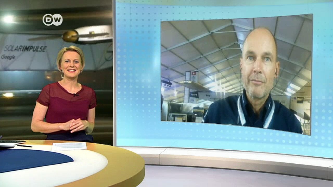Solar impulse 2: pilot im dw-interview | dw nachrichten