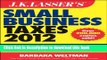 Read J.K. Lasser s Small Business Taxes 2012: Your Complete Guide to a Better Bottom Line  Ebook