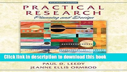 Read Practical Research: Planning and Design, Enhanced Pearson eText -- Access Card (11th