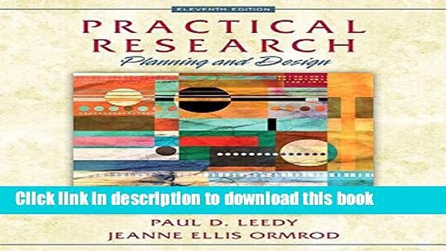 Read Practical Research: Planning and Design, Enhanced Pearson eText Access Card (11th