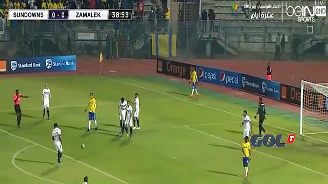 اهداف مباراة الـزمالك وصن داونز 0-1 ( دوري ابطال افريقيا 2016 ) 27-07-2016 HD