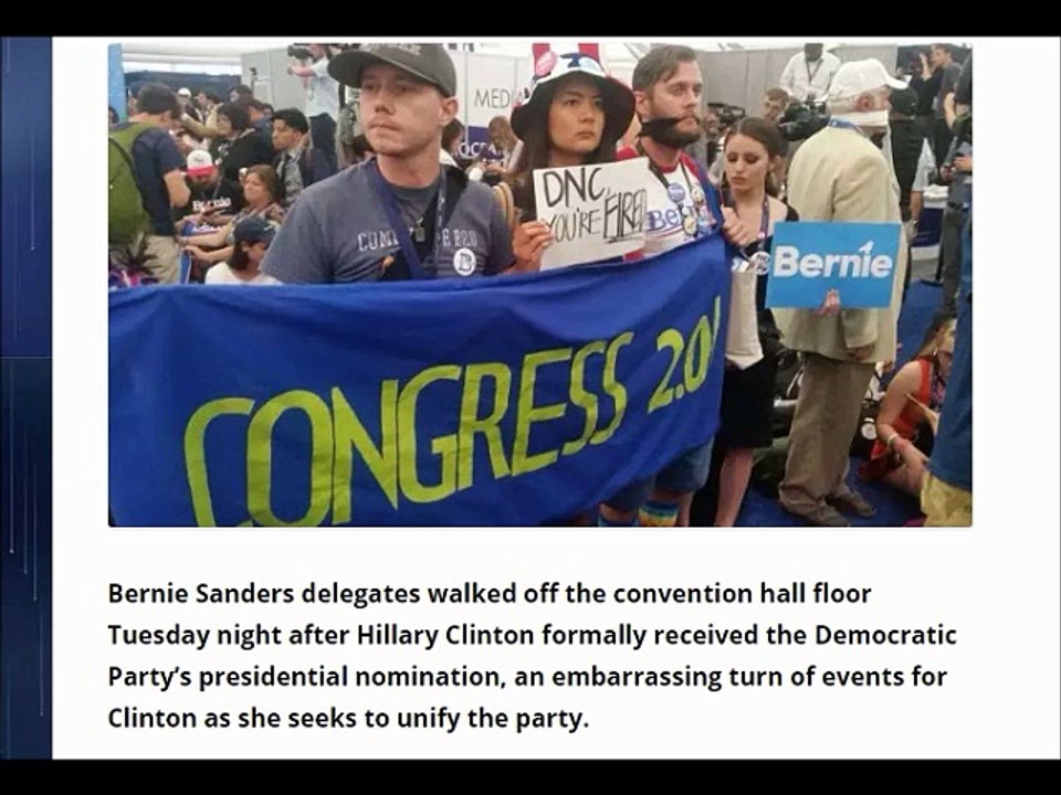 Sanders Sells Out, Grants – Sanders supporters refuse to back Clinton