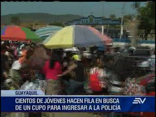 Aspirantes a policía