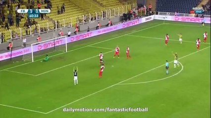 Emmanuel Emenike SUPER GOAL - Fenerbahce 2-1 Monaco