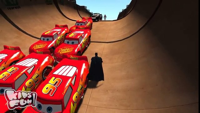 Spiderman, Hulk, Mickey Mouse & Frozen with Lightning McQueen Cars Custom Colors