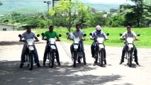 Entregan motocicletas a centro de salud en Ocotepeque