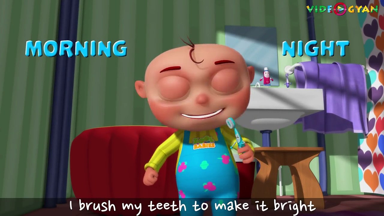 Brushing Song | Brush Your Teeth Song | Kid Songs