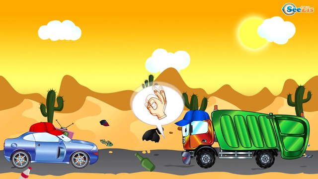 МУЛЬТИКИ Монстр Трак, Гоночные машинки и Грузовик - Трек с Препятствиями Мультфильмы для детей