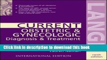 [PDF] Current Obstetric and Gynecologic Diagnosis and Treatment (Lange Medical Books) [PDF] Online
