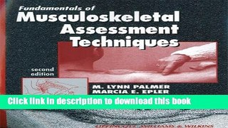 [Download] Fundamentals of Musculoskeletal Assessment Techniques [PDF] Online