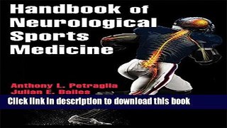 [PDF] Handbook of Neurological Sports Medicine: Concussion and Other Nervous System Injuries int