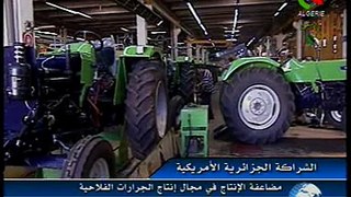 Partenariat Algéro américaine  Tracteurs agricole 19-11-2012