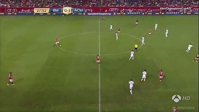 Franck Ribéry Fantatic Goal HD - Bayern München 1-1 AC Milan - International Champions Cup 27.07.2016
