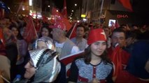 Nevşehir'de Demokrasi Nöbeti Devam Ediyor