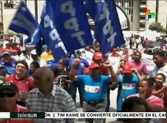 Pueblo venezolano se moviliza en defensa de la paz