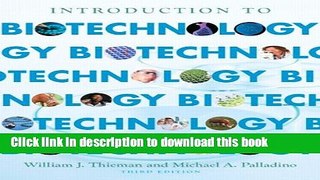 PDF Introduction to Biotechnology (3rd Edition) [Download] Online