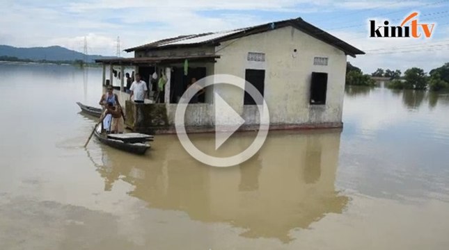 Sejuta terjejas, Assam di India teruk dilanda banjir