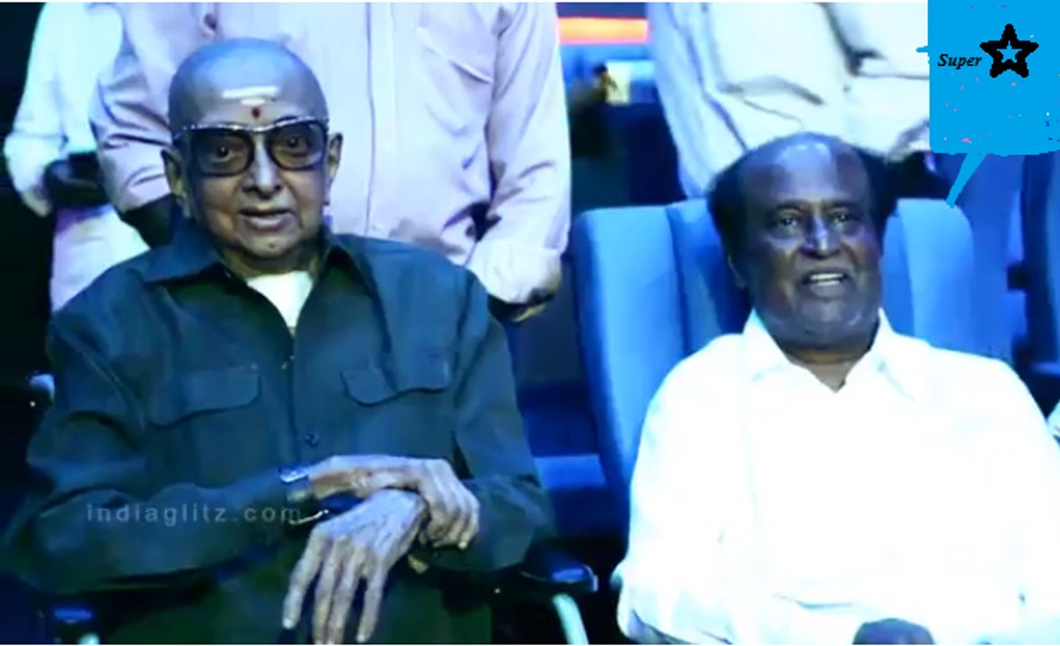 SuperStar Rajinikanth Watching Kabali With Cho Ramaswamy
