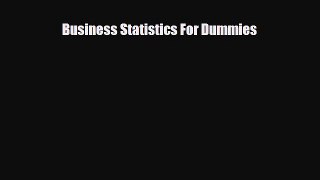 READ book Business Statistics For Dummies  DOWNLOAD ONLINE
