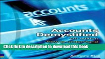 [Read PDF] Accounts Demystified: How to Understand Financial Accounting and Analysis Download Online