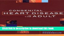 PDF Congenital Heart Disease Adult PDF Book Free