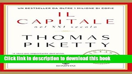 [Read PDF] Il capitale nel XXI secolo (VINTAGE) (Italian Edition) Ebook Free