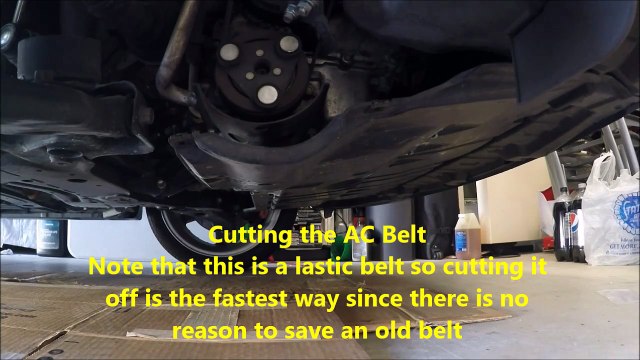 Mazda5 MAZDA 5 2006 2007 2008 Serpentine and AC Belt Installation Replacement