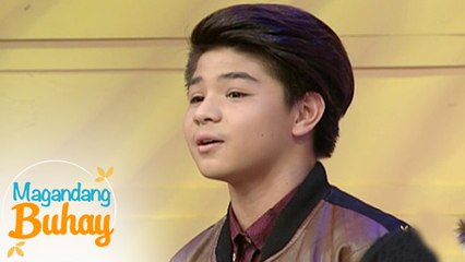 Magandang Buhay: Bugoy Cariño sings "Love Yourself"