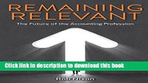[Read PDF] Remaining Relevant - The future of the accounting profession Download Free
