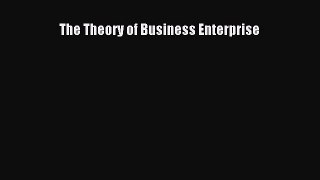 READ book  The Theory of Business Enterprise  Full E-Book