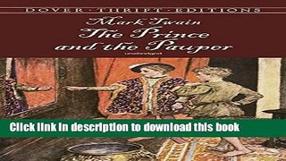 Read The Prince and the Pauper (Dover Thrift Editions)  Ebook Free