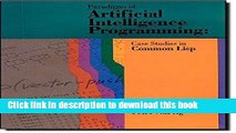 Read Paradigms of Artificial Intelligence Programming: Case Studies in Common Lisp PDF Free