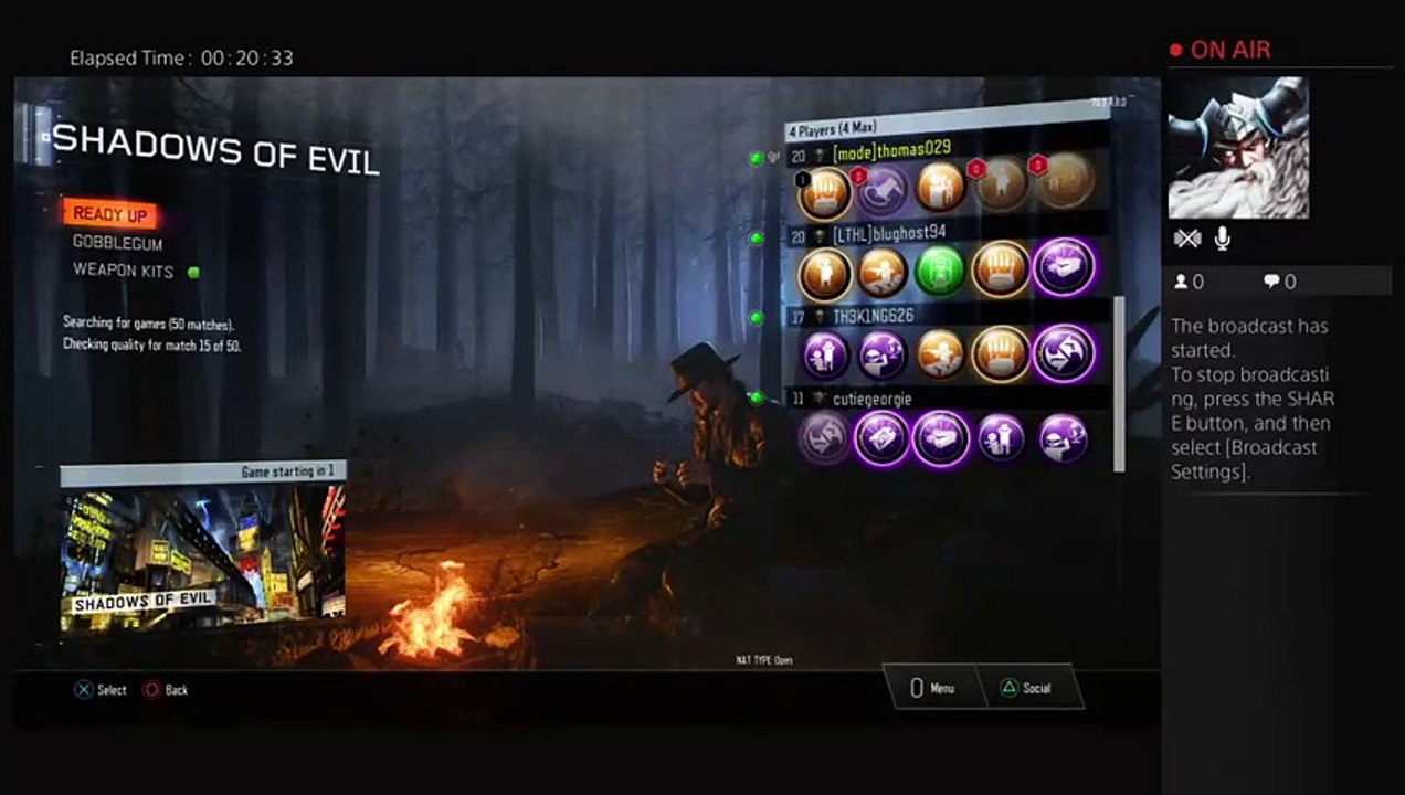 thomas029's Live PS4 Broadcast