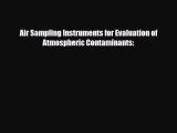 Download Air Sampling Instruments for Evaluation of Atmospheric Contaminants: PDF Online