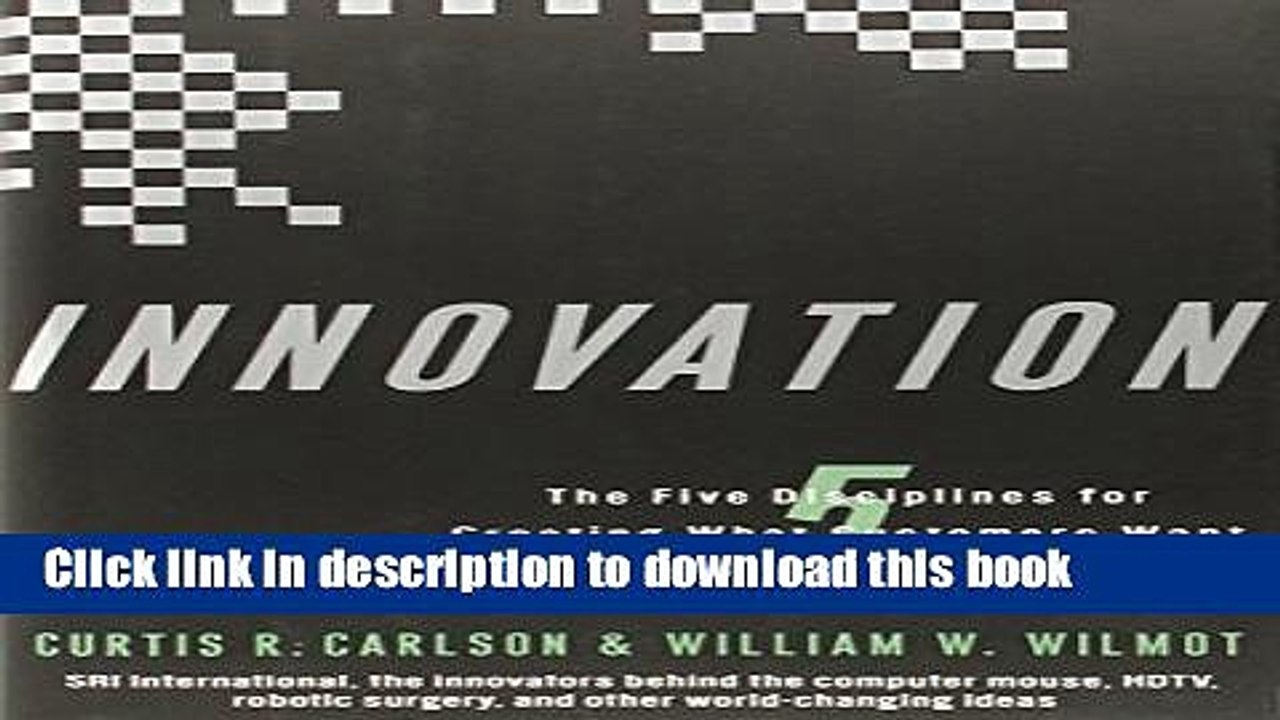 [Read PDF] Innovation: The Five Disciplines for Creating What Customers Want Download Online