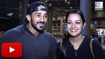Anita Hassanandani Back From HONEYMOON | Spotted At Airport