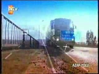 Azap yolu su daglarda kar olsaydim