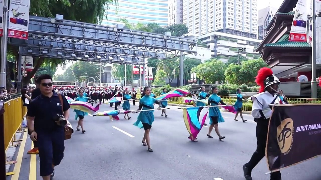 Bukit Panjang Military Band - Parade of Bands (2 July 2016)