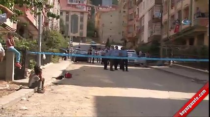 Babasının elinden balkondan atlayarak kurtuldu